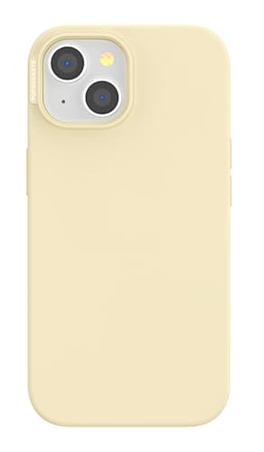PopSockets: Coque New Neutrals pour iPhone 15 - Compatible avec PopGrips MagSafe, Mounts, Produits PopMount 2 et Tous Les Accessoires MagSafe - Latte