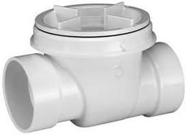 Oatey 43900 Backwater Valve 3" PVC - Pkg Qty 4, (Sold in packages of 4)