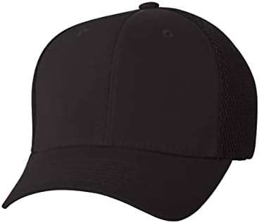 Flexfit Wooly 6-Panel Cap (6277)- BLACK,L/XL at Amazon Men's