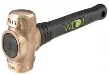 2-1/2# 12 Inch Brass Bash Hammer
