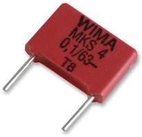 Wima Mks4 0.022uf +/-10%. Capacitor, 0.022uf 250v (pack Of 5)