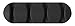 Bluelounge BLUCDMU-BL CableDrop Multi Multi-Cable Router Clips, 2 Count (Black)