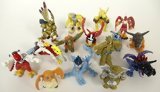 Digimon ~ Set of TEN Random Digimon Figures Averaging 1 to 2 Inches Tall