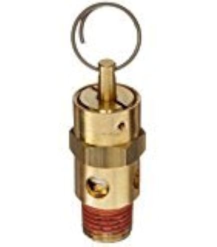 Inc Unloader 3/8" ASME Soft Seat Safety Valve 175 Psi 153 SCFM CDI Relief