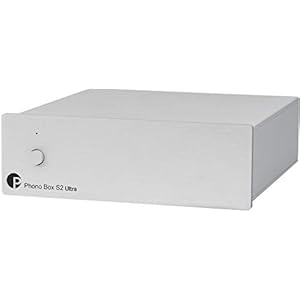 Pro-Ject Phono Box S2 Ultra, Discrete MM/MC Phono voorversterker (zilver)