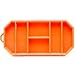 Grypmat Plus | Non-Slip Flexible Silicone Tool Tray | Tool Box Organizer| Tool Holder | Tool Mats | No Magnets | Grip Mat Tool Mat | Easy Clean Up | As Seen On Shark Tank | Small (Pro - Orange)