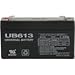 Universal Power Group 6V 1.3Ah Backup Battery LEOCH DJW6-1.2 T1 F1 6V1.3AH 6V1.4AH 6V1.2AH LP6-1.3 (2)
