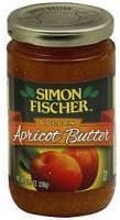 SIMON FISCHER FRUIT BTTR APRICOT, 10.5 OZ