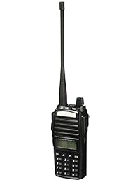 Mengshen Baofeng UV-82 Radio bidireccional Walkie Talkie Batería más potente de alta potencia que otra radio de radio de banda dual 136-174 / 400-520 MHz FM + Auriculares PTT dobles, transceptor BF