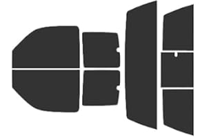 Rvinyl Window Tint Kit Compatible with Chevrolet Silverado 2000-2006 (2 Door) - Complete Precut Kit - 20%