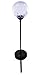 Moonrays 99924 Color Changing Solar Glass Ball Fixture, 1 Pack