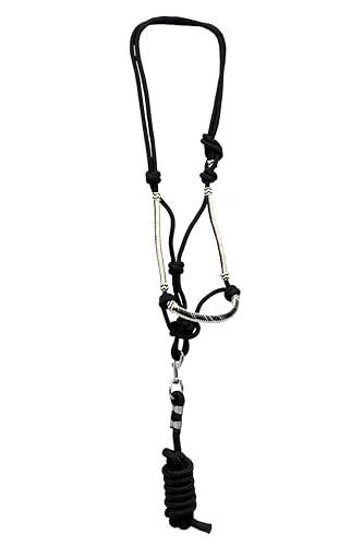 Royal Reins Horse Rope Halter and Lead Set