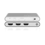 KanexPro 4K HDMI 1 x 2 Splitter with HDCP2.2, Silver (SP-HD20-1X24K)