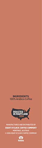 EIGHT O’CLOCK COFFEE BARISTA BLENDS GROUND COFFEE, CAFFE AMERICANO, 11 OUNCE