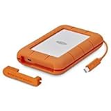 LaCie 5TB Rugged Thunderbolt / USB-C Mobile External Hard Drive, 130MB/s Transfer Rate