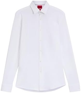Kenno Chemise Casual, Blanc (Open White 199), 41 Homme
