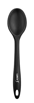 Lurch 221600 Kochlöffel Silikon, schwarz