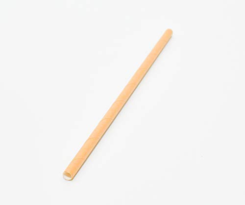 MarZ Explore MarZ Jumbo-Trinkhalme aus natürlichem Kraftpapier, 19,7 cm, mit Hülle, umweltfreundlich, biologisch… – Bild 7