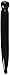 Traditional Relax Thai Foot Massage Reflexology Stick Tool (black)