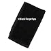 Black Fingertip Towels 100% Cotton - Terry-Velour _4 _ Pack 11