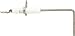 Rheem 62-23543-01 Flame Sensor Rod for Rheem, Ruud and Weatherking Furnaces