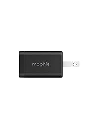 mophie   Cargador inalámbrico para Samsung, Apple iPhone 8, iPhone X y otros smartphones Qi Enable,color negro (reacondicionado certificado)