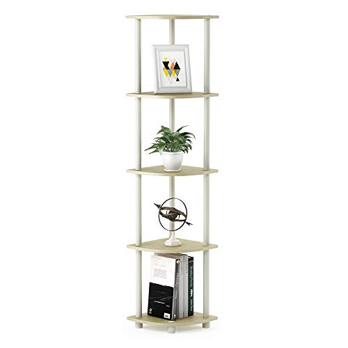 Furinno Turn N Tube 5 Tier Corner Display Rack