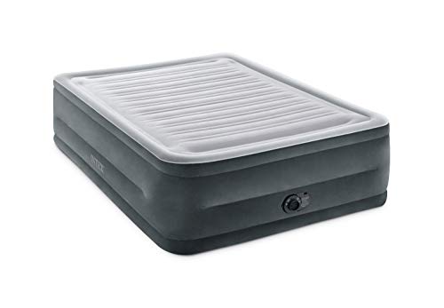 Intex 64417ED 22in Queen Dura-Beam Comfort Plush High-Rise Inflatable Air Mattress with