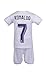 Soccer PJs Cristiano Ronaldo #7 jersey style Pajama ✓ Real PJ Madrid Ronaldo 7 Soccer Jersey & Shorts Kids 100% Cotton Pyjama Sleepwear Set ✓ Premium Quality ✓ Perfect Gift ✓