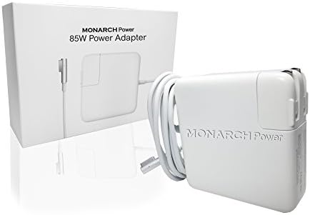 Monarch Power Replacement Charger for Macbook Pro and Macbook Air Power Adapter Magnetic L-Tip 11-inch | 13-inch | 15-inch | 17-inch (Mid 2012 and Earlier Models)