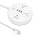 YAGALA Smart Power Strip, WiFi Surge Protector with Switch Control, 3 Individually Controlled Smart AC Plugs & 3 USB Fast Charging Ports, Compatible with Alexa and Google Home Voice Control