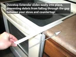 Stovetop Extender SE24BL 24 Inch Stovetop Extender - Black