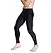 Lynddora Men's Active Fitness Leggings Running Tights Yoga Pants Swim Bottom UV Sun Protection
