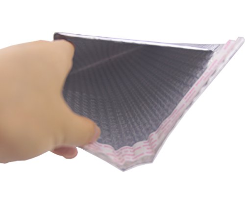 HOSL 20 Pack Metallic Padded Bubble Mailers 6.25"(W) x 9.25"(L) (Inner) Golden - Thumbnail 3