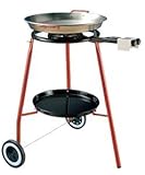 Garcima Cooking Kit on Wheels with 18-inch Carbon Steel Paella Pan