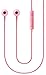 Samsung HS130 Pink Wired Stereo Earbud 3.5mm universal headset W/In-Line Multi-Function Answer/Call Button & SD Reader (US Retail Pack - Made in Vietnam)