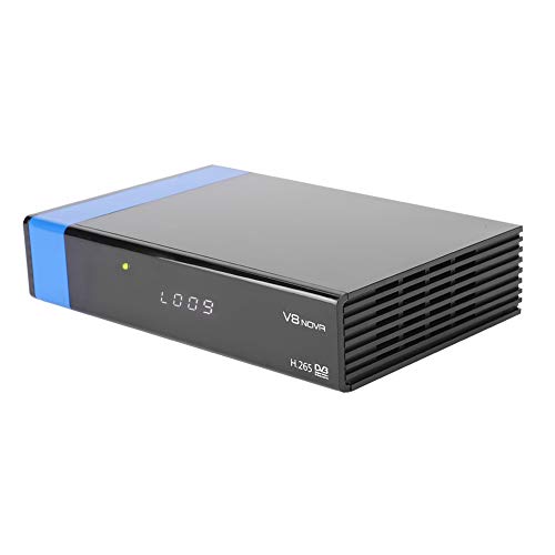 Eboxer Digital Satellite TV Receiver DVB-S2 Tuner with Remote Control Built-in WiFi Module Support DLNA, SAT to IP Support Web TV, IPTV, YouTube, Youporn, Redtube (us Plug)