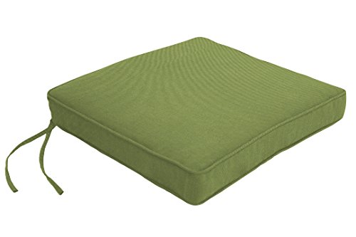 Eddie Bauer Home Chair Pad Double Piped , 21" L x 19" W x 2.5" H,
Spectrum Cilantro