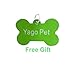 yagopet 24pcs/12 Pairs New Dog Hair Bows Rubber Bands Butterfly Nice Dog Topknot 2.8