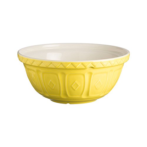 Mason Cash Earthenware Mixing Bowl, S18, 10-1/4-Inches, Bright Yellow