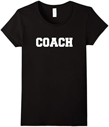 Womens COACH shirt - tshirt for coaches Medium Black