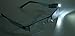 SCREWDRIVER or EYEGLASS LED FLASHLIGHT Clip on Blister to see in DARK PLACES