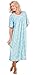 Calida Short Sleeve Interlock Cotton Knit Nightgown