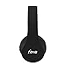 Fetta Wired On Ear Headphones with 3.5mm Audio Cable Wireless Stereo Bluetooth Headphones with Mic Protable Headsets for Smartphones,PC,Laptop,MP3 Player (Black)
