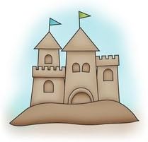 Sandcastle Makin' Waves Snag 'Em Stamp (Imaginisce)