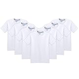 Hanes Boys 8-20 7-Pack X-Temp Crew T-Shirt
