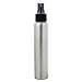 Aluminum Refillable Black Spray Bottle Mister - 4 oz (6 Pack)