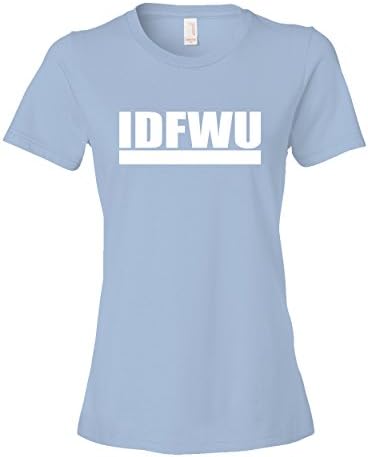 IDFWU Tee Shirt Womens M lightblue U