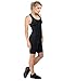 Delfin Spa Women's Heat Maximizing Neoprene Anti Cellulite Full Coverage Racerback Exercise Tank, Black, Medium