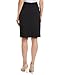 NINE WEST Women's Stretch Button Detail Straight Skirt